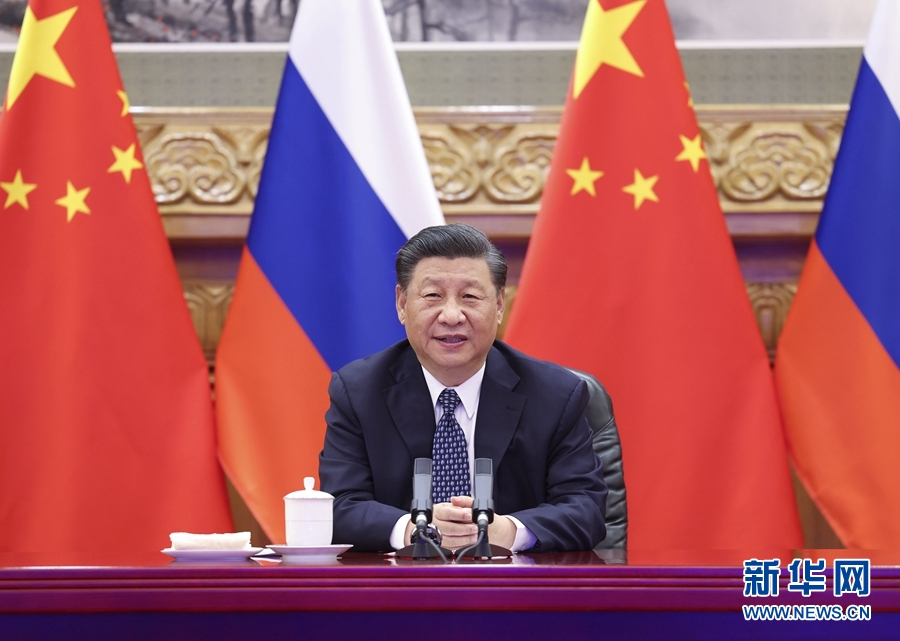 Xi e Putin testemunham cerim?nia de lan?amento de projeto de coopera??o em energia nuclear