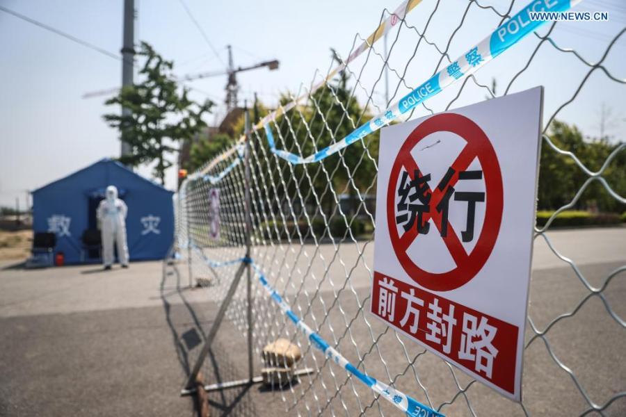 Várias comunidades residenciais sob vigilancia preventiva em Yingkou, nordeste da China