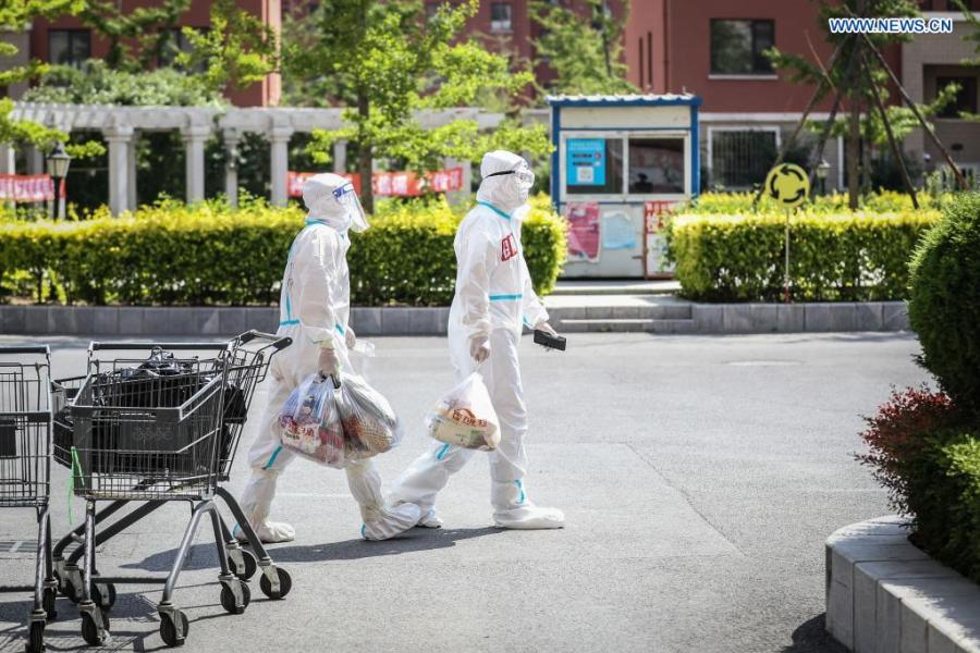 Várias comunidades residenciais sob vigilancia preventiva em Yingkou, nordeste da China