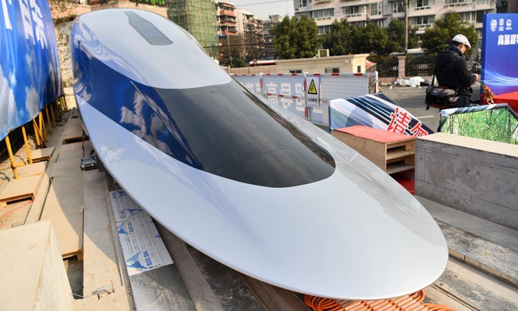 Trens maglev de alta velocidade de 1.000 km/h est?o prontos para teste