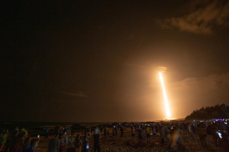 Cargueiro espacial Tianzhou-2 atraca no módulo da esta??o espacial chinesa