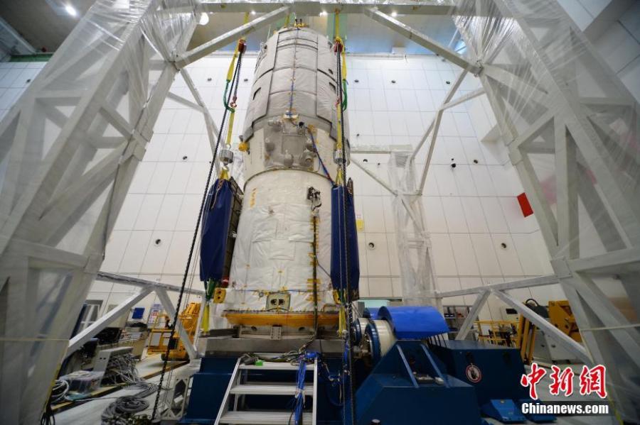 China revela espa?onave de carga Tianzhou-2 