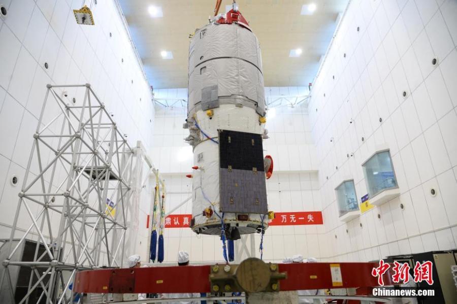 China revela espa?onave de carga Tianzhou-2 