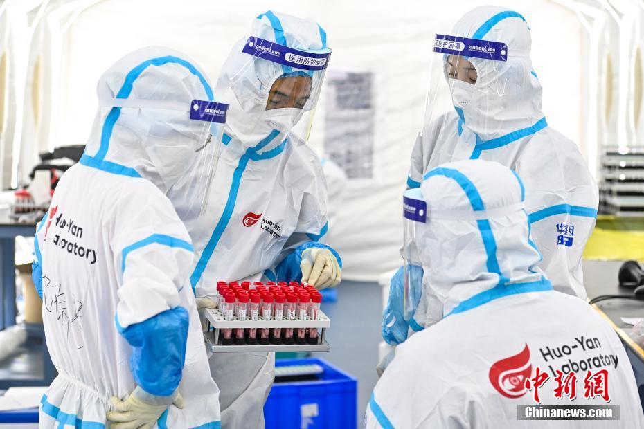 Guangzhou estabelece laboratório com capacidade de teste a 1,5 milh?o de amostras de ácido nucleico diariamente