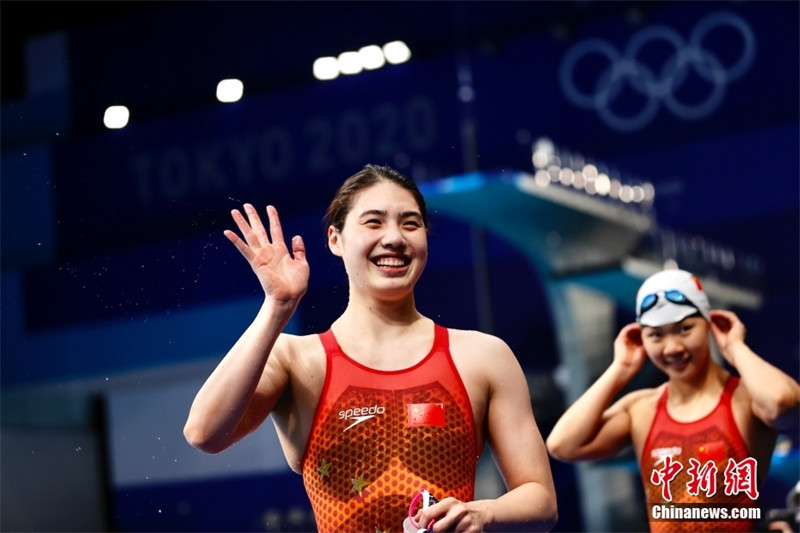 Olimpíadas: equipe de nata??o da China conquista 2 medalhas de ouro em Tóquio? 