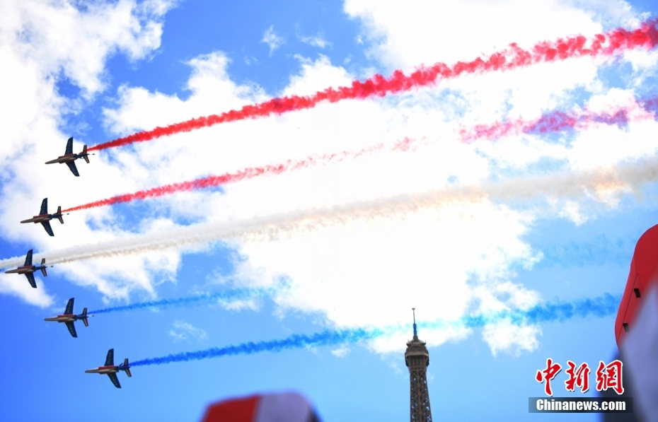 Fran?a celebra a chegada dos Jogos Olímpicos de Ver?o em Paris