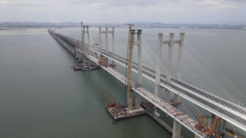 Ponte transfronteiri?a é selada em Fujian