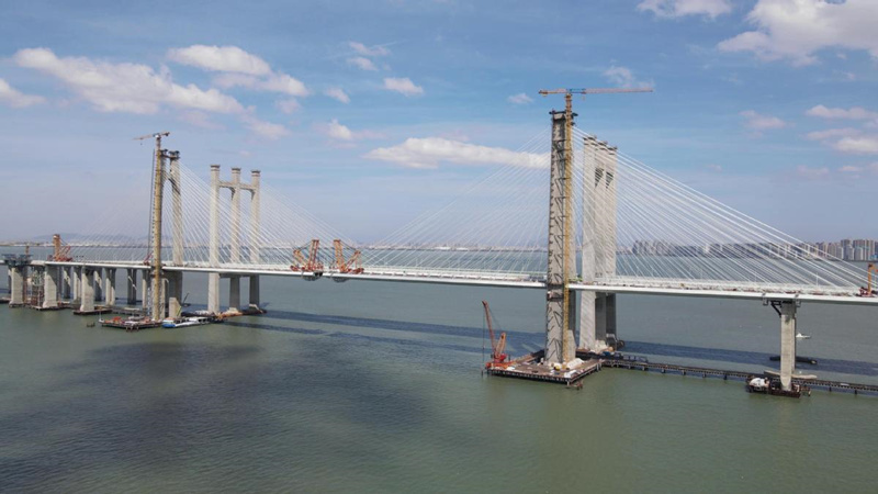 Ponte transfronteiri?a é selada em Fujian