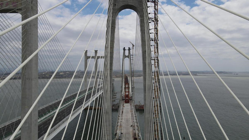 Ponte transfronteiri?a é selada em Fujian