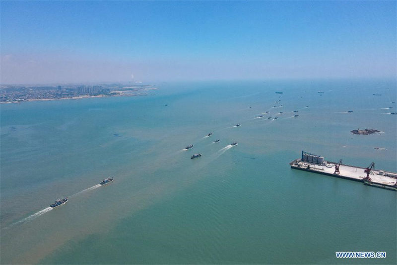 China: proibi??o sazonal de pesca é terminada em Fujian