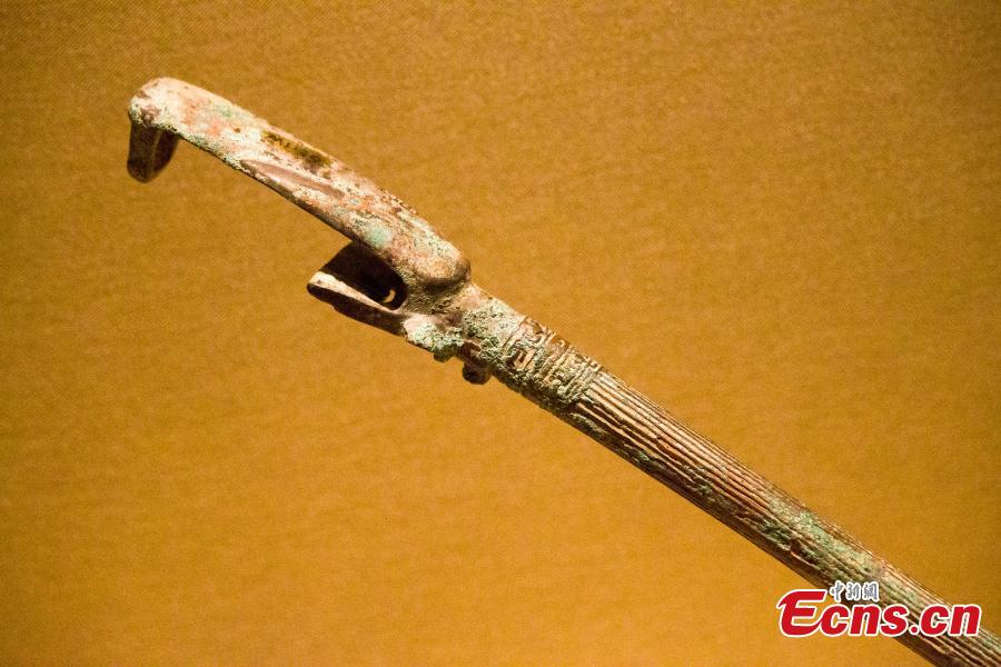 Porta-chicote antigo em forma de bast?o de selfie se torna viral