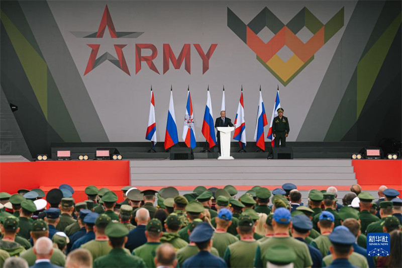 Jogos Militares Internacionais 2021 foram inaugurados na Rússia??? 