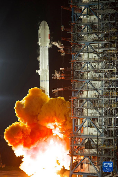 China lan?a novo satélite com sucesso
