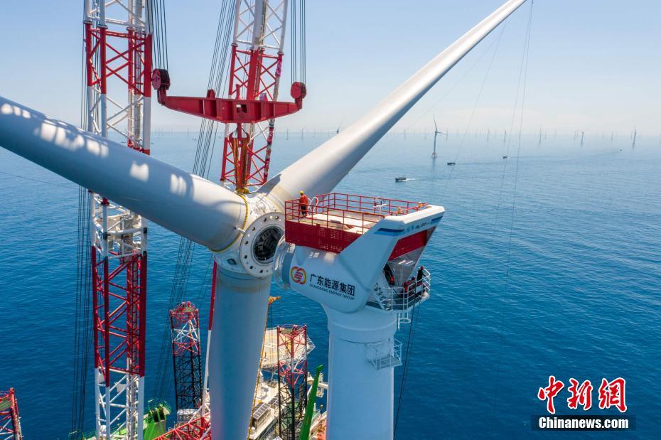 Yudean conclui projeto de instala??o de turbinas eólicas em Yangjiang