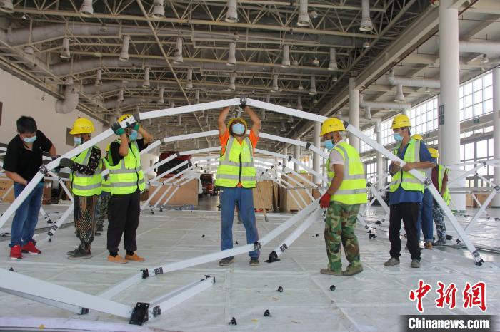 Xiamen instala laboratórios de teste de ácido nucleico em a??o contra a pandemia