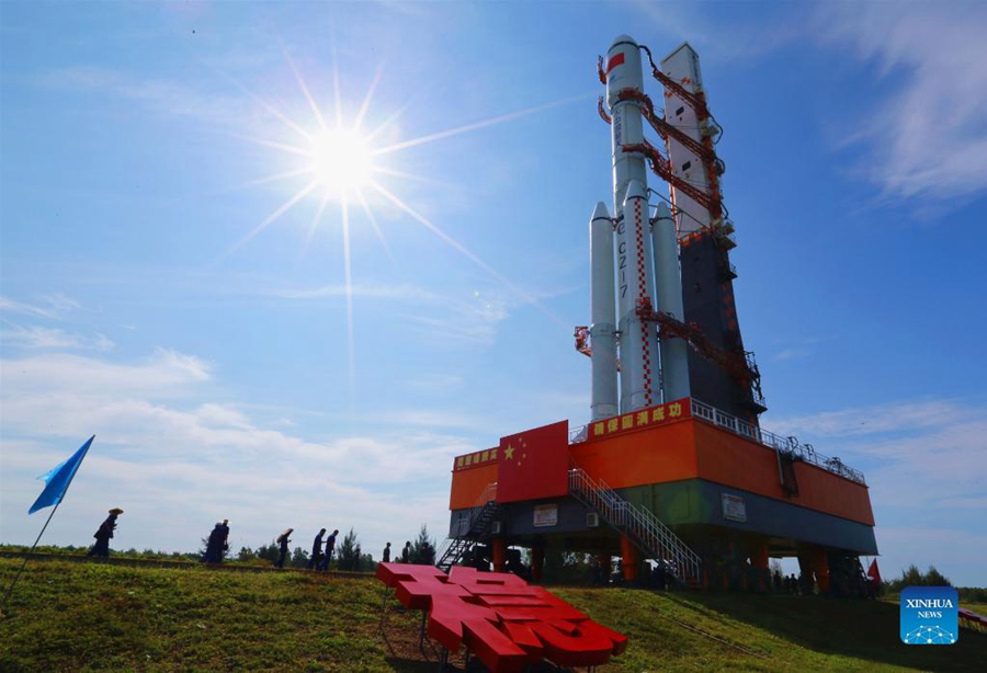 China se prepara para lan?ar espa?onave de carga Tianzhou-3