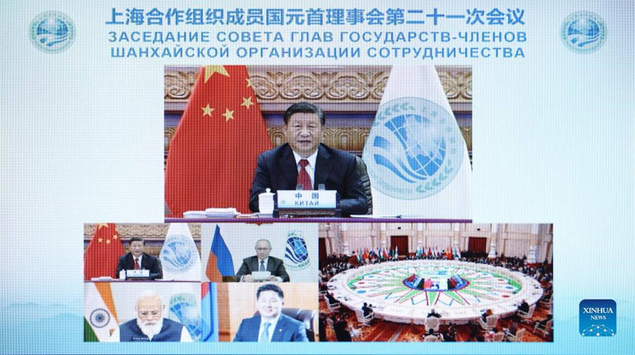 Xi Jinping discursa na reuni?o da OCS
