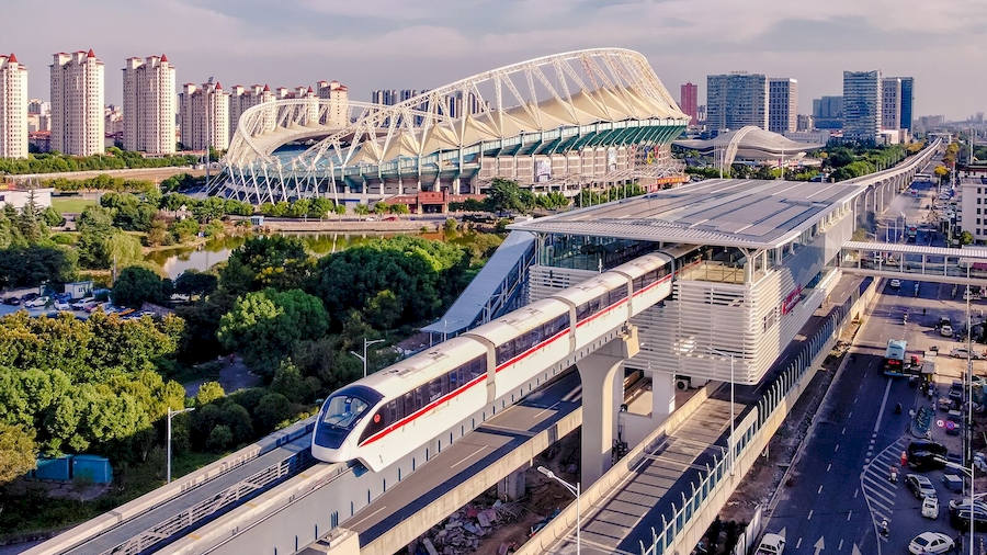 Wuhu lan?a primeiro monotrilho n?o tripulado da China