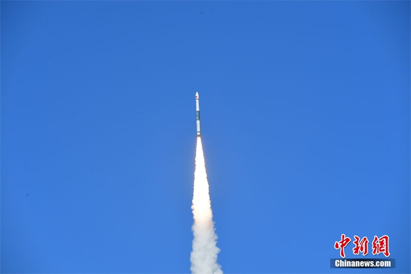 China lan?a novo satélite com sucesso