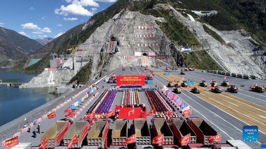 Mega usina hidrelétrica de maior altitude da China entra em opera??o