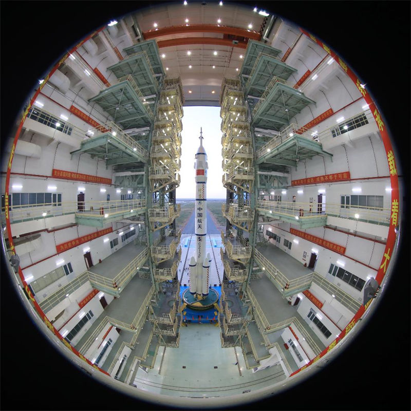 China se prepara para lan?ar nave espacial tripulada Shenzhou-13