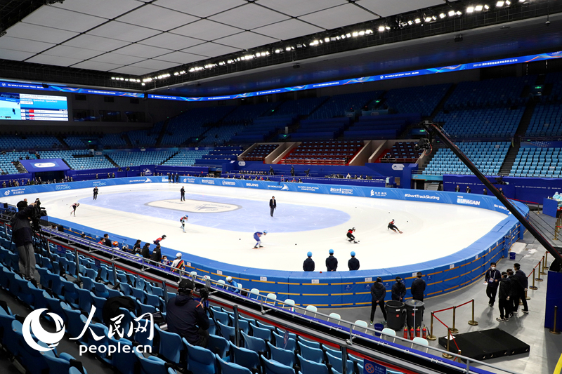 Beijing realiza Copa do Mundo de Patina??o de Velocidade em Pista Curta 2021/2022