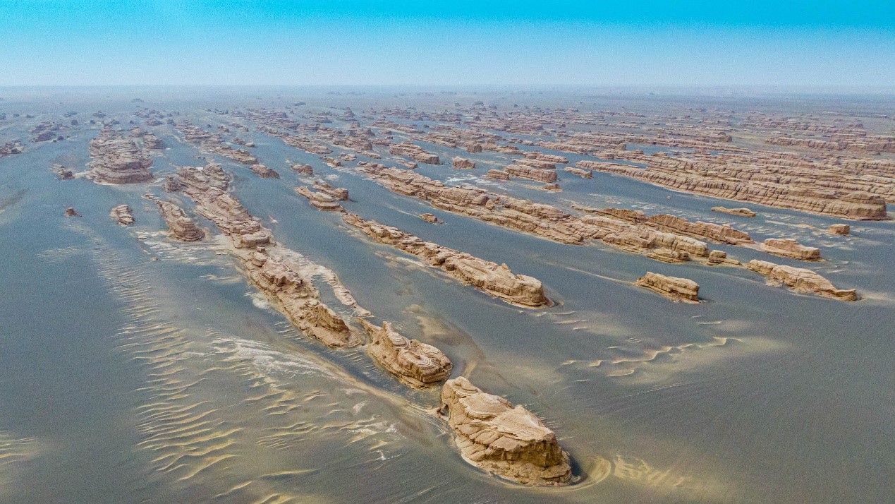 Galeria: cenário de Geoparque Nacional Dunhuang Yardang