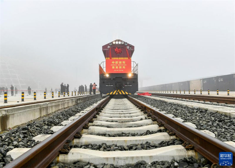 Guizhou, na China, lan?a seu primeiro servi?o direto de trem de carga China-Europa