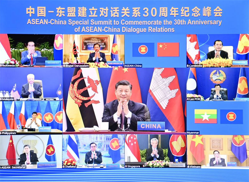 Destaques dos la?os econ?micos e comerciais China-ASEAN