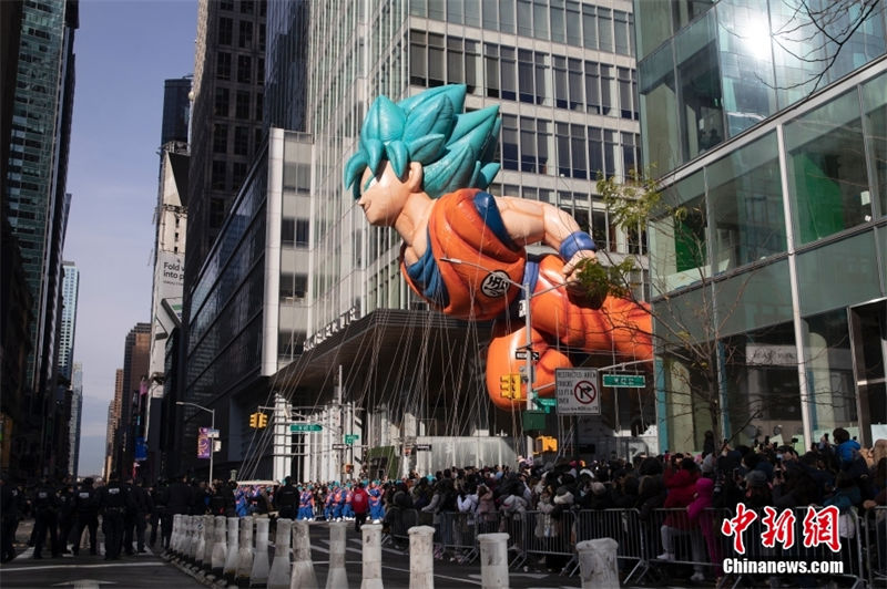 EUA: desfile de Dia de A??o de Gra?as é realizado em Nova York 
