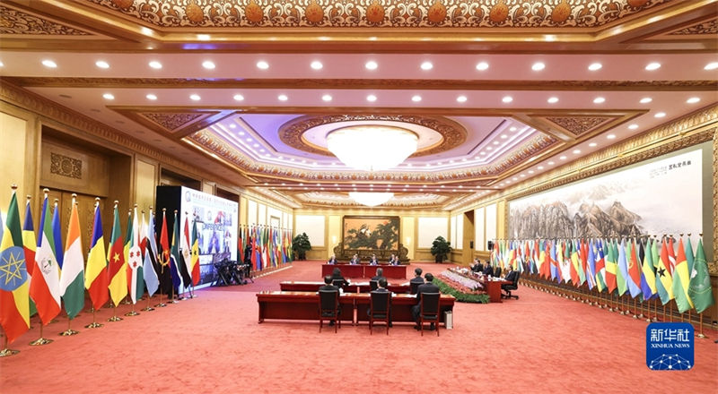 Presidente Xi Jinping participa de cerim?nia de abertura da 8a conferência ministerial do FOCAC