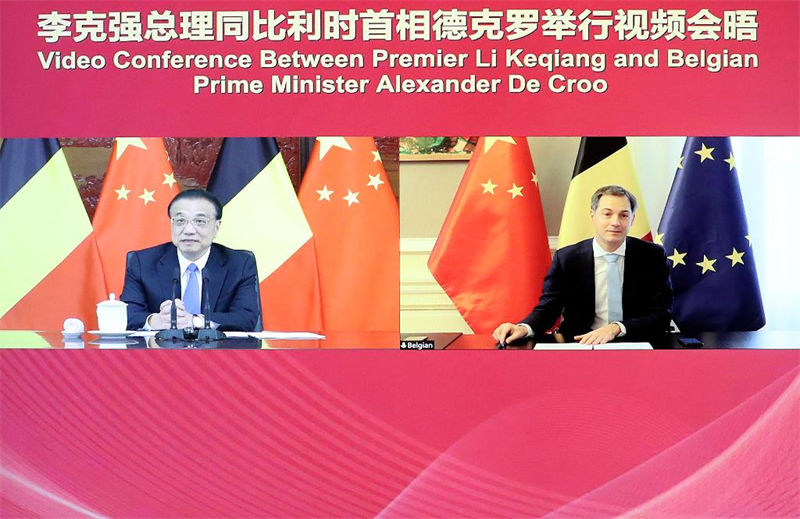 China e Bélgica se comprometem a promover coopera??o