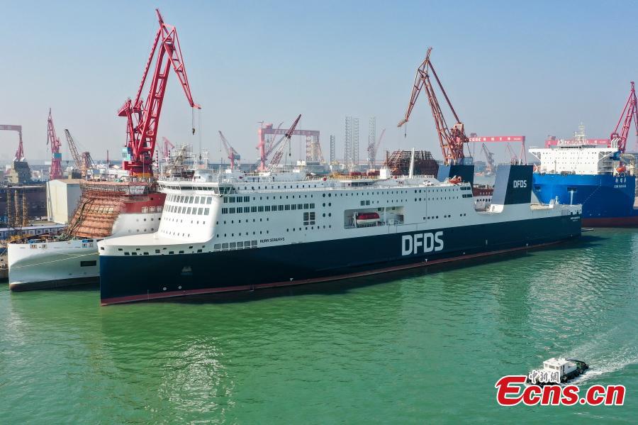 Navio ro-ro luxuoso de passageiros partirá para Europa  
