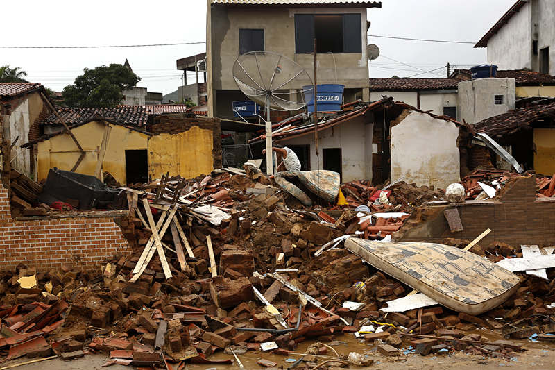 Brasil: inunda??es mataram 18 pessoas, 72 cidades entraram em estado de emergência