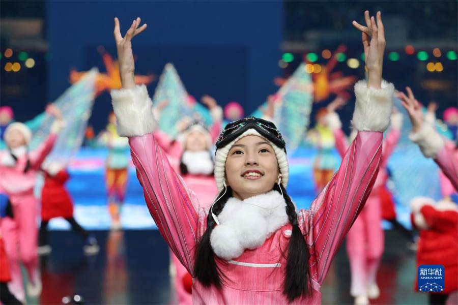 Realizado ensaio da cerim?nia de abertura da Olimpíada de Beijing 2022