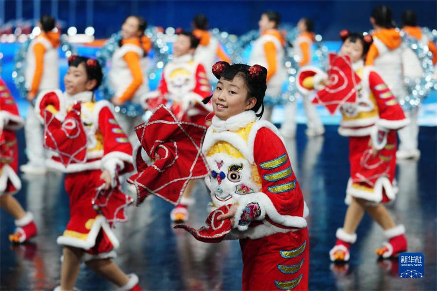 Realizado ensaio da cerim?nia de abertura da Olimpíada de Beijing 2022