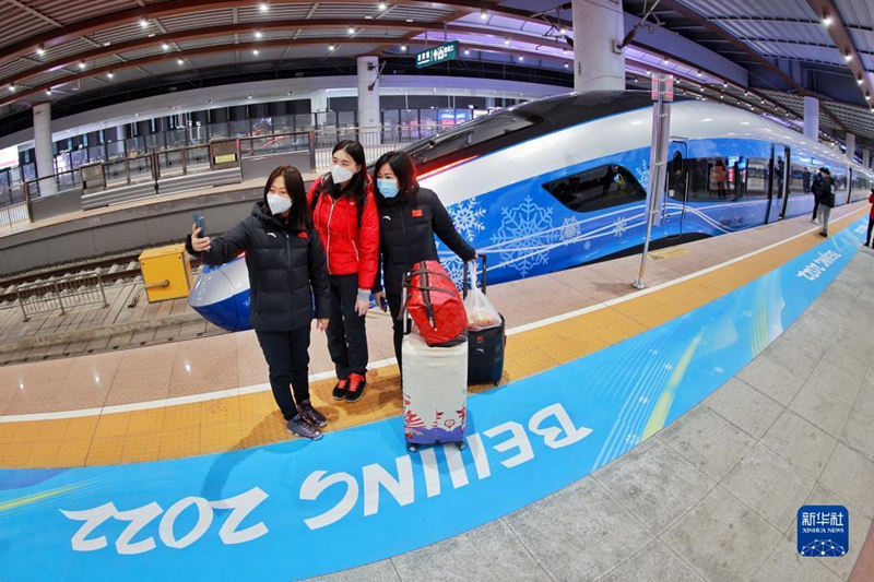 Trem-bala olímpico de inverno de Beijing iniciam opera??es