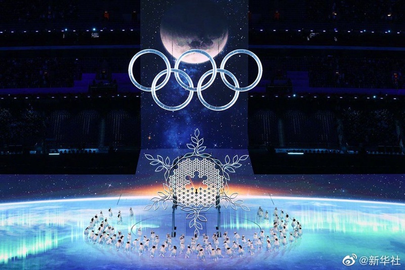 Os melhores momentos da abertura dos Jogos Olímpicos de Inverno de Beijing