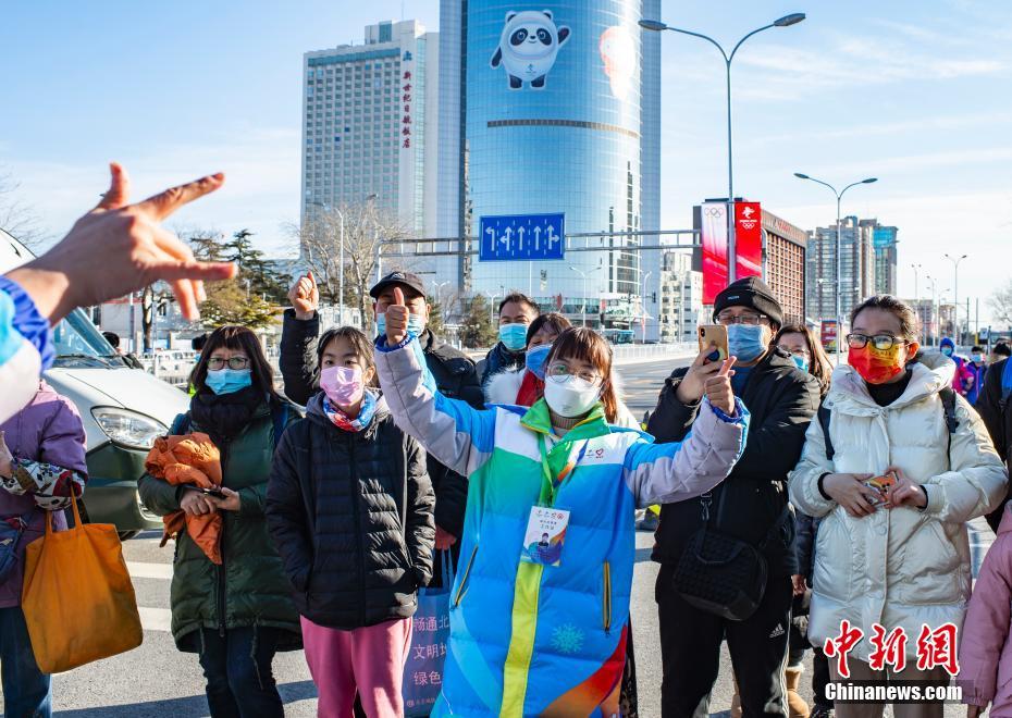 Jovens voluntários de Taiwan participam na organiza??o das Olímpiadas de Inverno Beijing 2022