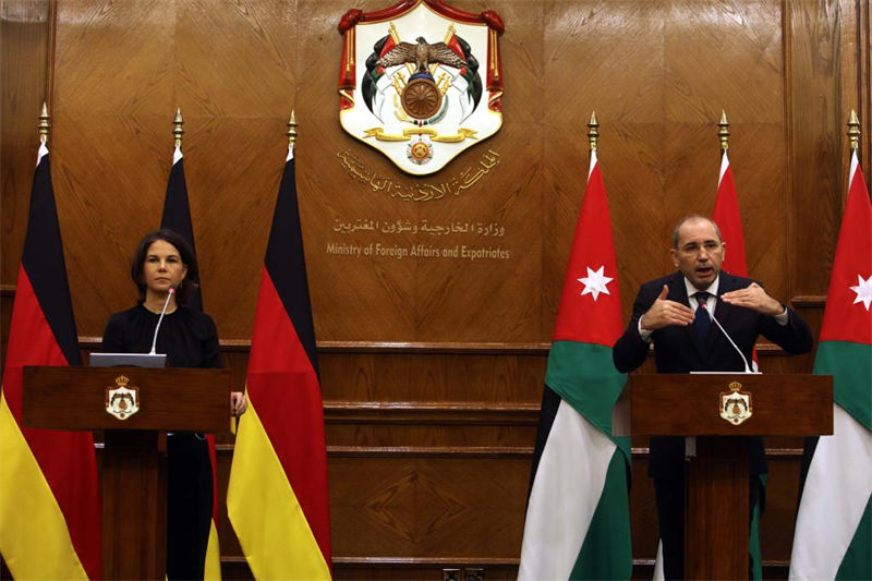 Jordania e Alemanha enfatizam solu??o de dois Estados como única op??o política para paz no Oriente Médio