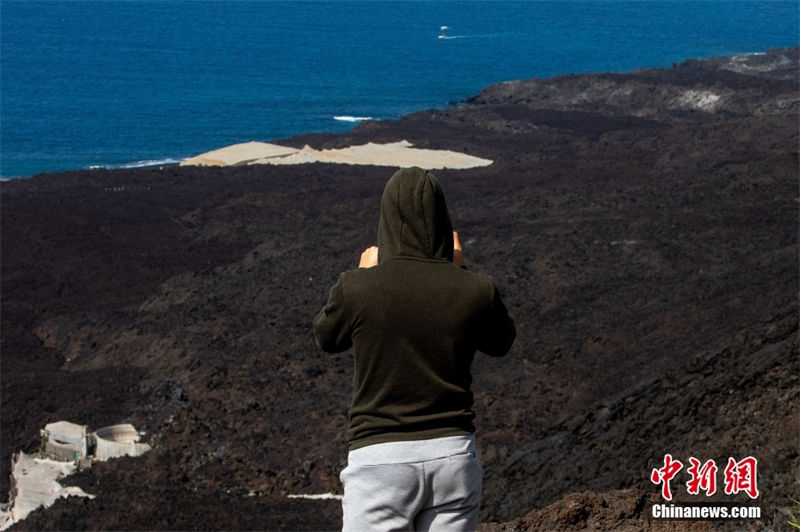 Espanha: erup??o vulcanica na ilha de La Palma promove 