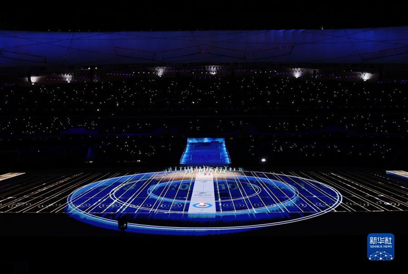 Cerim?nia de abertura dos Jogos Paralímpicos de Inverno de 2022 realizada em Beijing