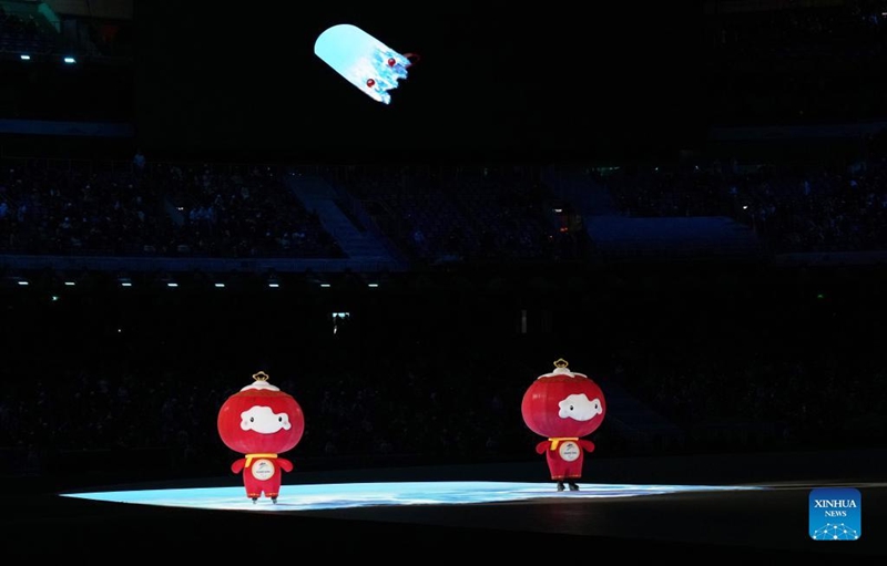 Cerim?nia de abertura dos Jogos Paralímpicos de Inverno de 2022 realizada em Beijing