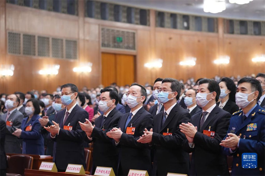 Legislatura nacional da China realiza reuni?o de encerramento da sess?o anual