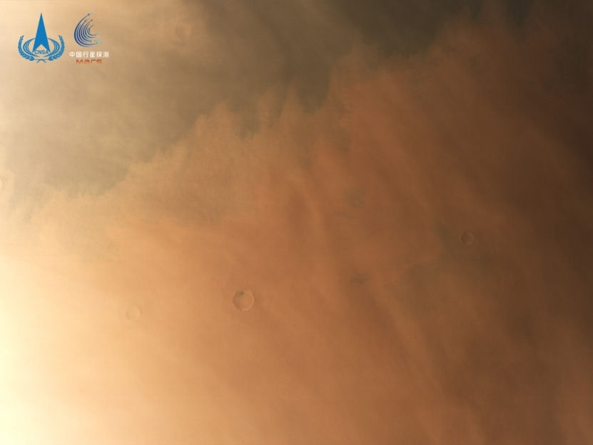 China divulga imagens marcianas tiradas pela sonda Tianwen-1