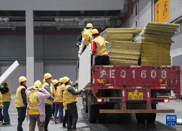 Centro Nacional de Exposi??es de Shanghai será transformado em hospital de campanha