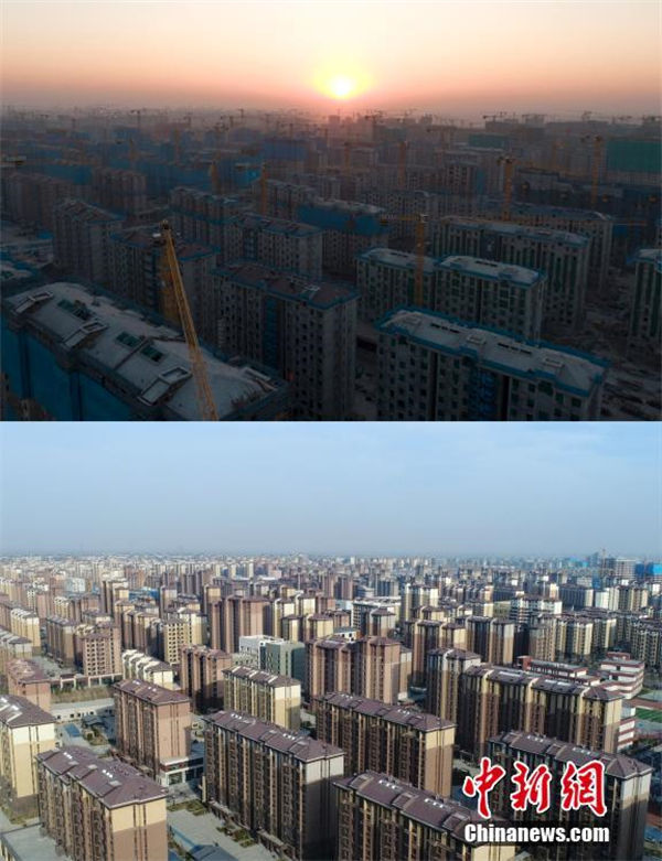 Galeria: fotografias aéreas das mudan?as em Xiong’an