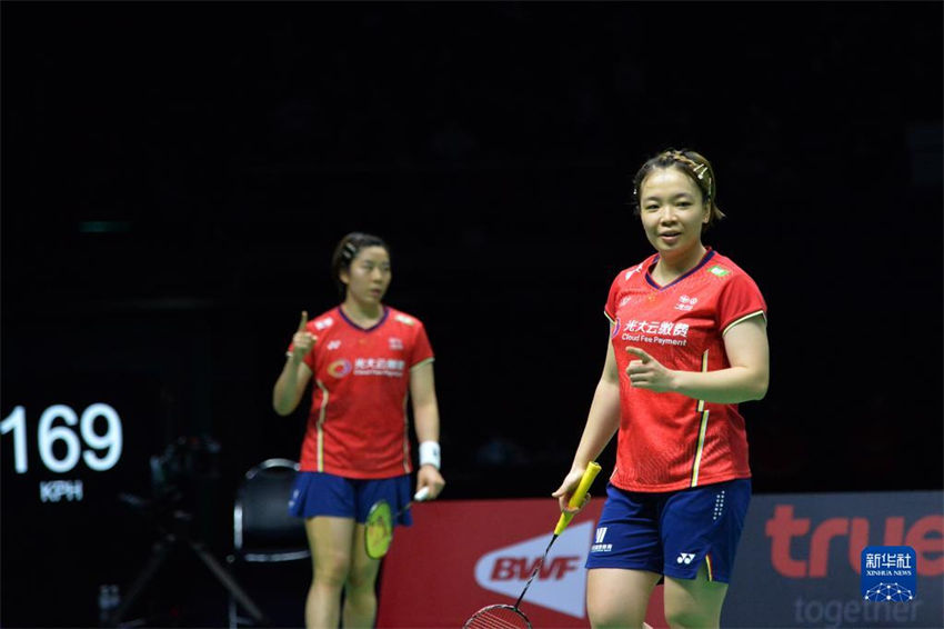 Sele??o feminina chinesa de badminton é vice-campe? na Copa Uber
