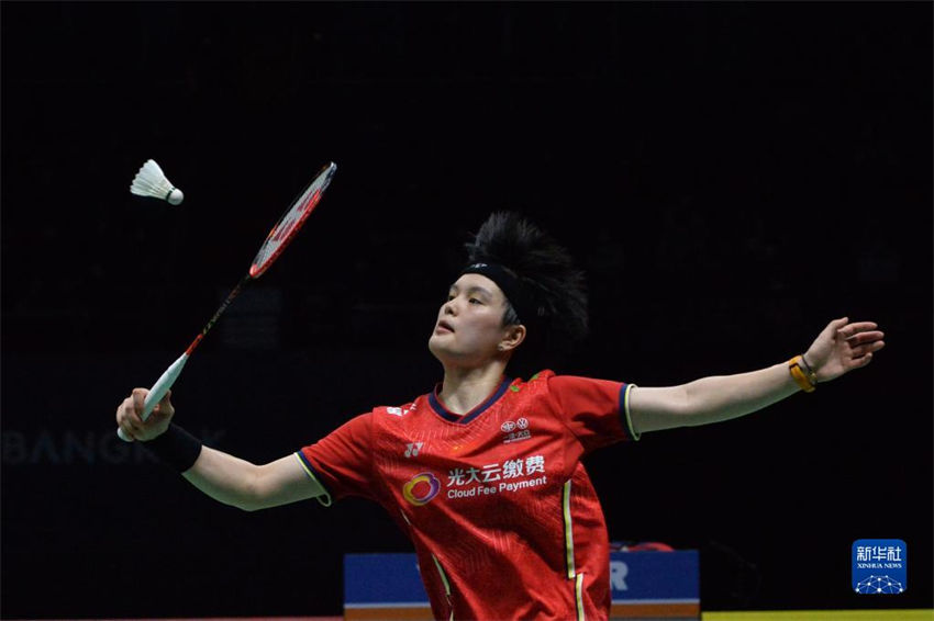 Sele??o feminina chinesa de badminton é vice-campe? na Copa Uber