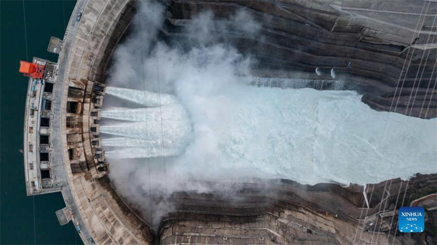Nova unidade produ??o energética inicia opera??o na usina hidrelétrica de Baihetan